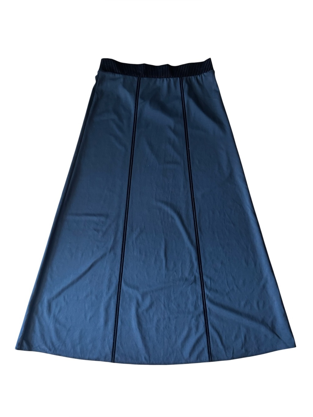 Anevis Velvet Swing 35" Skirt Small Black Athletic Wear Sport Casual